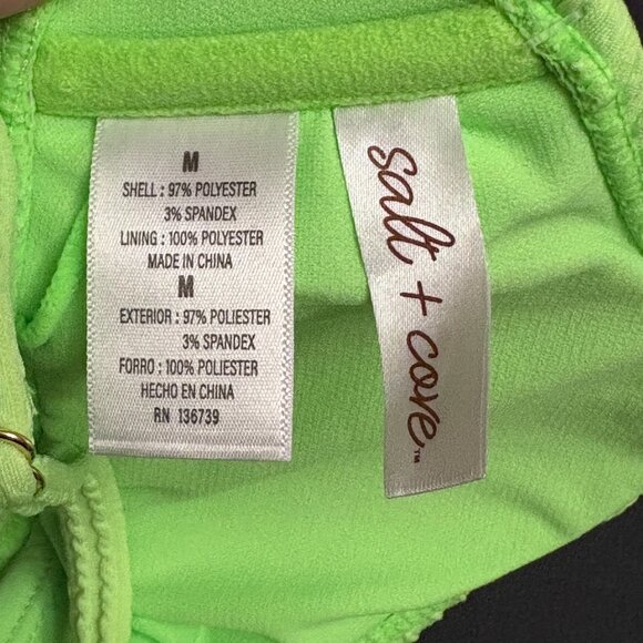 Salt & Cove Juniors' Colorblocked One-Piece Monokini - Size: Medium - NWT - Picture 15 of 16